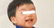 【実際の投稿】「←2歳の頃のわたし　2歳の息子→」