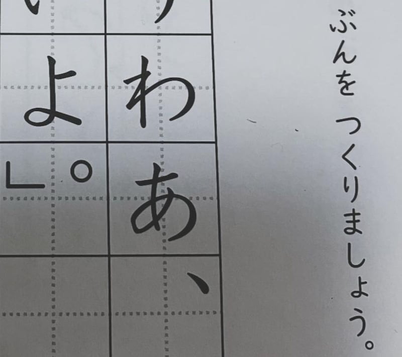 「絵を見て続く文を作りましょう」→6歳息子が書いたのは…… ママ100点の解答に「特大はなまるですね」「私もそう答える」