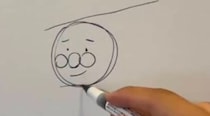 アンパンマンの落書き→数秒後……「なぜそうなる」　まさかの“正体”に「どうなってんだーーーっ!!」「うますぎる。やばいですね」