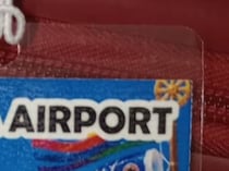 沖縄県の空港を利用したら……　荷物タグの“まさかのデザイン”に「すっごく良い」「もらいに行きたいっ！」