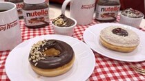 【待望の初コラボ】クリスピー・クリーム・ドーナツとヌテラのコラボドーナツ今日発売!!　食べてみたら「濃厚」「間違いないうまさ」