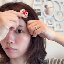 【動画】メイクの様子