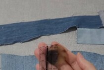 古着のデニム→丸く切って針金を通すと……　まさかの大変身に「繊細なディテールが最高」「忍耐と技術が素晴らしい」【海外】