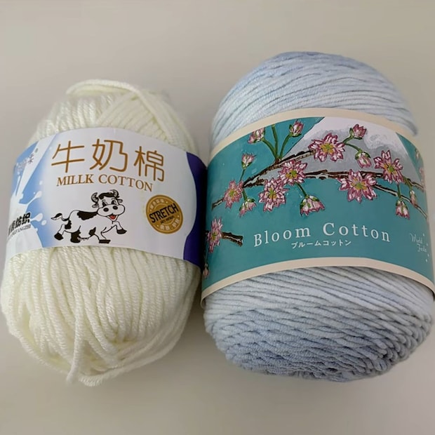 ユザワヤのグラデーション毛糸をかぎ針で編んだら…… 完成した“お花畑ミニバッグ”に「なんて可愛いの」「一目惚れしました!」