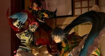 「鬼滅の刃」の7つの名場面→フィギュアを使って棚の中で再現したら…… “100均”を駆使したジオラマが壮観「飾り方天才すぎ」「もはやミュージアム！」
