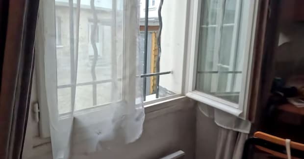 フランス滞在中の男性、窓を開けて寝ていたら……「お腹を踏まれて起きました」　目を疑う光景に「最高やんか」「家乗っ取られない様にね笑」
