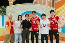 『テレビ×ミセス』バレーボール男子日本代表が参戦！ 若井滉⽃が大活躍、一方で⽯川祐希選手は大ショック……？　ライブ×ミセスは「⻘と夏」を披露