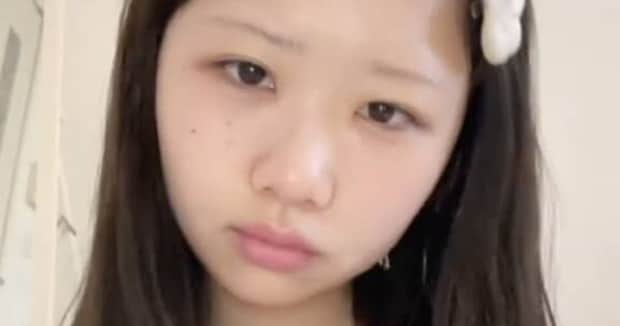 寝起きのすっぴん女性→支度を終えたら……「いやまてまて」　衝撃の姿に「どタイプすぎ」「たまらない」
