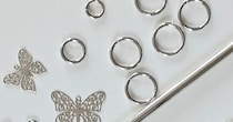 大量の丸カン→全てつなげていくと……「すげえぇぇぇええ」　完成した“衝撃の作品”に「狂気だ」「魔法使いじゃん」