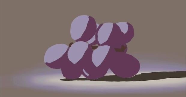 ササッと描いたブドウの絵→画家が1時間半かけて仕上げると……　驚きの結果に「写真にしか見えなくて…」「何があったらこうなる」