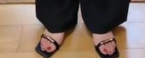 【画像】「シルエットが神」なパンツ姿