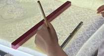 成人式のために女性が自作したのは……　師匠驚きの作品に「出来上がりが気になる」「待ってーーー素敵」