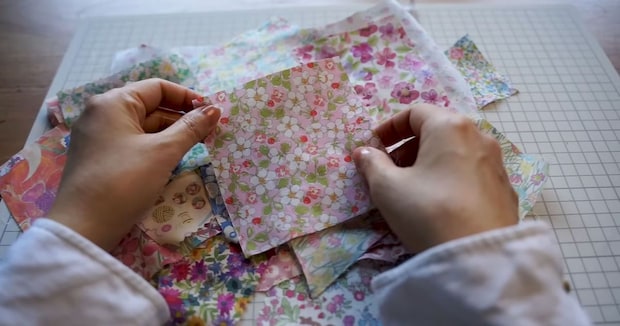 余ったハギレ、捨てないで! 集めて縫ったら…… 完成した“実用アイテム”に「すっごく素敵」「作ってみたい」