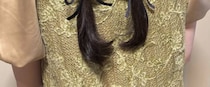 結婚式にお呼ばれ→美容師じゃない女性がヘアセットすると……　まさかの仕上がりに「えええええ」「後ろに目があるの？」