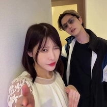 夫婦で『呪術廻戦』のコスプレをしたら、夫が……　まさかの姿に「その腰の細さは何!?」「どっちが旦那かわからない」と106万再生