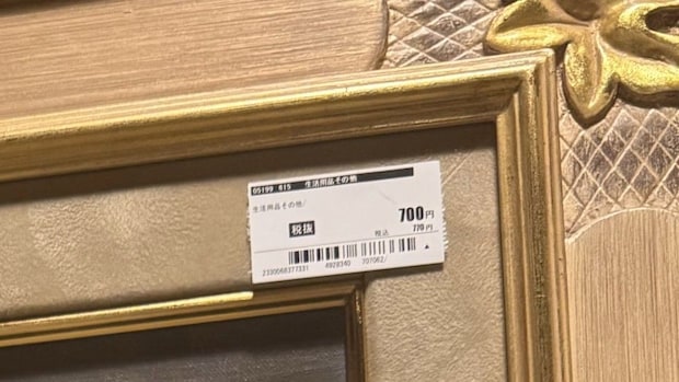 中古ショップで770円で買った絵画→裏を見ると……　まさかの正体に「いいお買い物！」「めちゃくちゃ良いですね！」