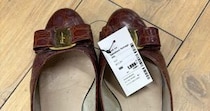 セカストで2090円で買ったフェラガモのパンプス→リペアに出すと……「えええ!!」　驚きの姿が980万再生「最高の買い物」「靴も嬉しいだろうな」