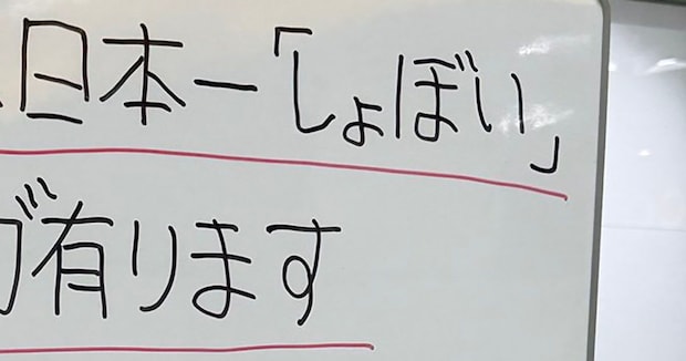 豊橋駅にある“日本一しょぼい”目印→駅長も勘違いした正体に「予想以上」「よく消されずに残っていたな」