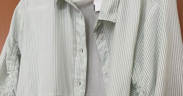 セカストで500円だったシャツ→赤ちゃん服にリメイクすると……　驚きの仕上がりに「天才！優勝！」「上手ー！」