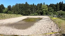 【画像】パイプから飛び出したのは大量の……