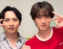 M!LK吉田仁人が着たTシャツに「柔さまとお揃い!?」山中柔太朗着用と同アイテムか　「もっと欲しくなった」「やばい」