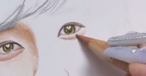 色鉛筆で描いた“嵐”→よく見ると……「気づいた？」　愛あふれる力作に「すごい才能」「まさかニノの髪に」