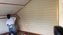昭和感あふれる実家の屋根裏部屋をDIY → 海外風にすると……　おしゃれな空間への大変身に「かわいいー」「我が家もして欲しい」