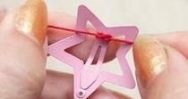 【画像】100均のクリップとビーズ