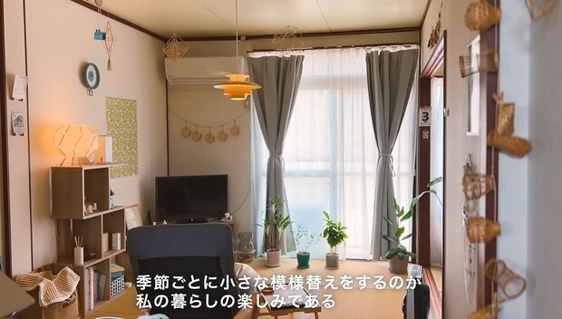 家賃3.5万の築50年アパート、30代女性が模様替えすると……　夏らしくステキな空間に「とってもセンスいいー」「真似したい」
