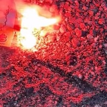【画像】まさかの着火後