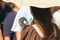 【画像】冷たさが持続する“ネックリング”