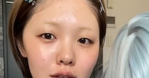 すっぴん姿の一重女子→「HANA」の人気メンバー風メイクに挑戦したら……　驚きの大変身に「やば」「まじで2次元の美少女」