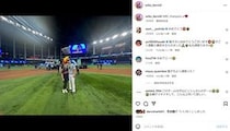 ダルビッシュ聖子、夫・ダルビッシュ有投手と肩組み夫婦ショット　マイアミの地で「champion　おめでとうございます」