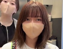 【画像】嵐グッズを使ったヘアアレンジ
