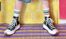63歳女性、GUの“メンズショートデニム”を着用したら……　センスあふれる着こなしに「素敵」「憧れます」