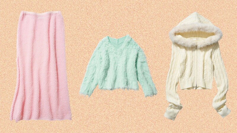 あざとく盛れる“ふわもこ素材”♡ ぷりかわ乙女必見の「ニットアイテム」4選