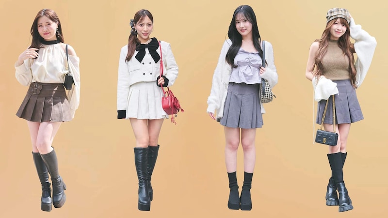 清楚であざといがモテの鉄則♡ ベーシックカラーで仕上げる「プリーツスカート」コーデまとめ