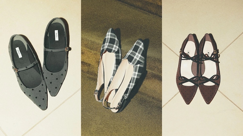 マンネリコーデのアクセントに!ドットやチェックにときめく「レトロ柄シューズ」