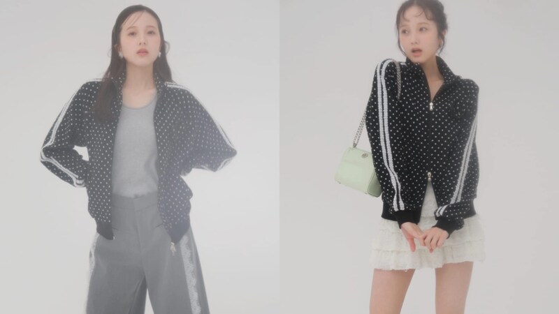 甘い世界観&大人っぽさをゲット♡ スポーティーな「トラックジャケット」の着こなし術