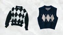 知的な印象をアップさせるデザインが今っぽ♡ お育ちよさげな「アーガイル柄ニット」まとめ
