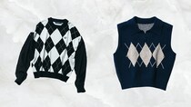 知的な印象をアップさせるデザインが今っぽ♡ お育ちよさげな「アーガイル柄ニット」まとめ