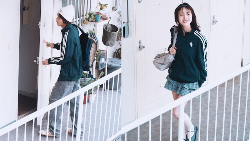 【本田紗来×髙橋大翔】が熱演♡ 彼とシェアしたいNo.1「トラックジャケット」のペア着回しコーデ