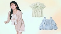 リボンやフリルをトッピング♡ 存在感マシマシな〈ビジュ映えトップス〉3選