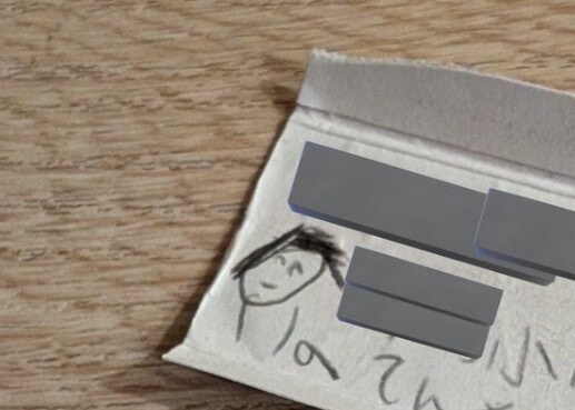 6歳の娘が作った名刺→付け加えられた一言にほっこり＆笑える「自信は大事」「事実かも」