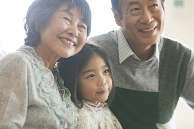 祖父母　日本人