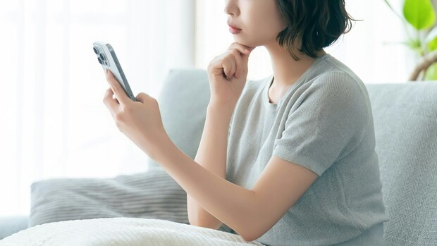 スマホ　悩む