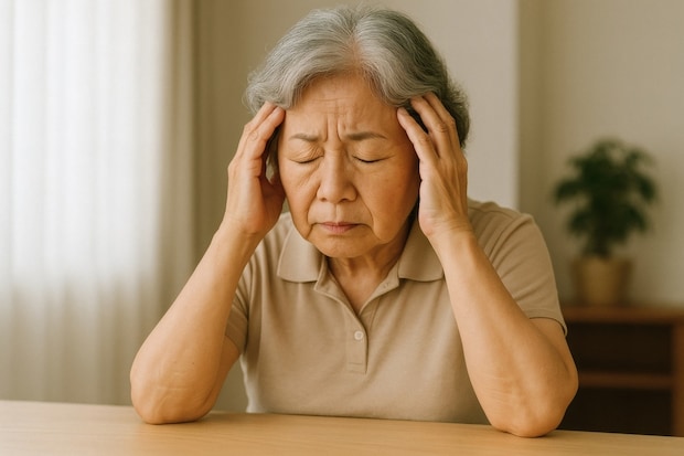 祖母　疲れる　写真