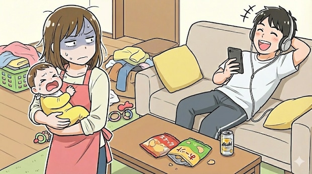 「子育てはお前の仕事」発言に絶句。イクメンとは程遠い夫に、うんざり