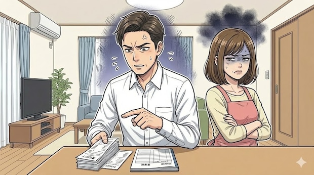 夫「これは何に使ったの？」日常の買い物でも“家計チェック”という名の尋問に、もう限界
