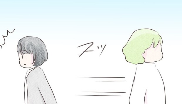 私を無視したママ友に思い切って声をかけてみると...｜マンション内のママ友トラブル